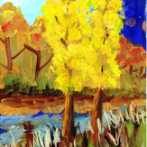 Рисунок "Солнечный денёк" на конкурс "Конкурс творческого рисунка “Свободная тема-2020”"