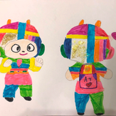 Рисунок "Добрая Беа" на конкурс "Конкурс рисунка по игре Brawl Stars - “Биби и Беа: Герой или злодей?”"