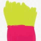 Рисунок "Зелень в горшке"