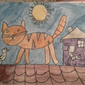 Котенок, Маргарита Певкина, 7 лет