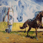 лошади, Кончакова Елизавета, 13 лет