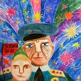 Рисунок "День Победы" на конкурс "Конкурс детского рисунка “75 лет Великой Победе!”"