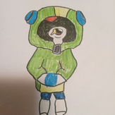 Рисунок "Brawl Stars Леон" на конкурс "Конкурс рисунка - “Герои Brawl Stars”"