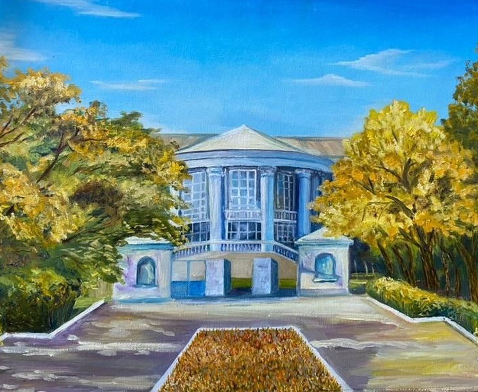 Детский рисунок - Мой любимый город