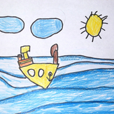 Рисунок "Сон для мамы" на конкурс "Конкурс детского рисунка "Рисовашки - 1-4 серии""