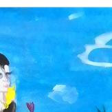 Рисунок "Дюймовочка" на конкурс "Конкурс детского рисунка "Сказки народов мира""