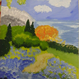 Рисунок "Весна пришла" на конкурс "Конкурс творческого рисунка “Свободная тема-2020”"