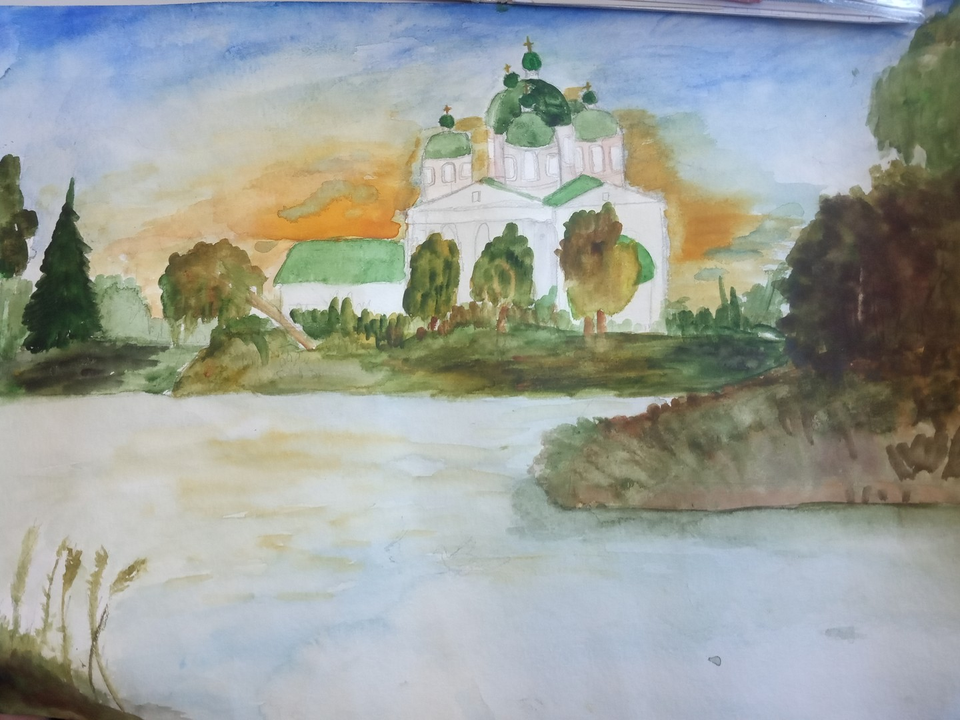 Детский рисунок - Олонец