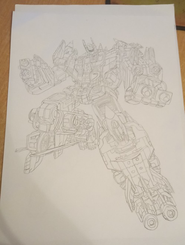 Детский рисунок - Superion